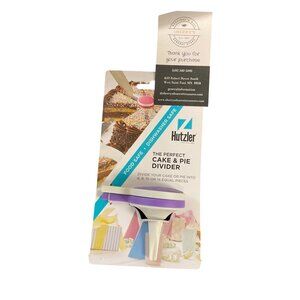 Hutzler Food-Safe Dishwasher-Safe Cake & Pie Divider For 6 8 10 & 14 Slices